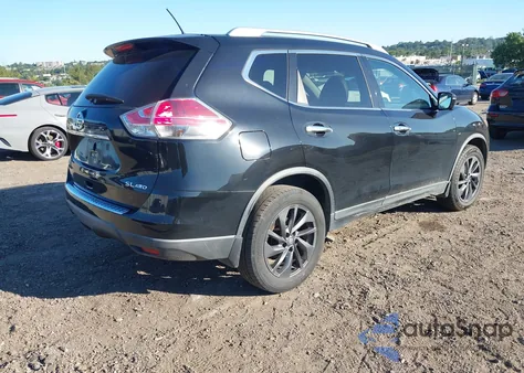 2016 Nissan Rogue Sl z USA, uszkodzony, nr VIN KNMAT2MV0GP676687